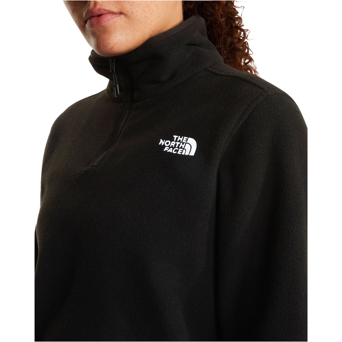 2026 The North Face Womens Glacier Fleece 1/4 Zip NF0A8D2J - Black